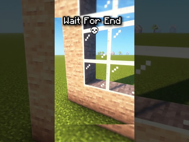 Secret Base Hack: Create Invisible Walls in Minecraft! 🔥 #MinecraftBuilds