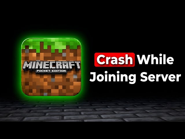 Minecraft PE Server Not Joining "Problem Fix" 😲 || Game Crash While Joining Server || Minecraft 1.26