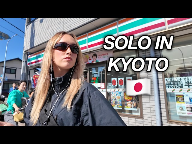 SOLO TRAVELLING KYOTO FOR THE FIRST TIME🇯🇵🍡 (JAPAN VLOG)