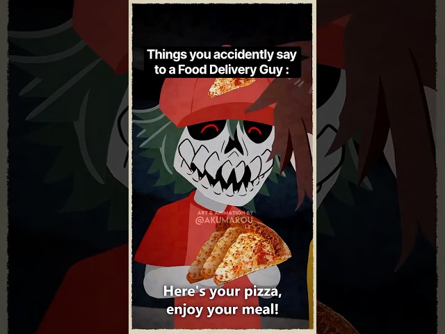 FOOD DELIVERY GUY | #animationmeme #artmeme #tomodachilife #tomodachilifelivingthedream