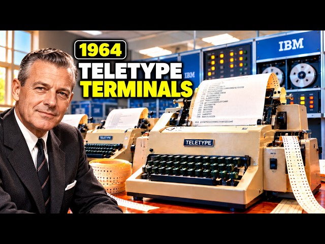 Here’s Why Computers Once Needed Typewriters to Communicate — Teletype Terminals