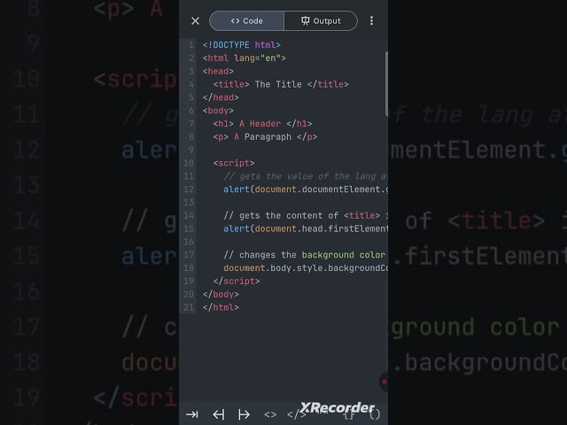 JS Dom Selector #javascript #coding