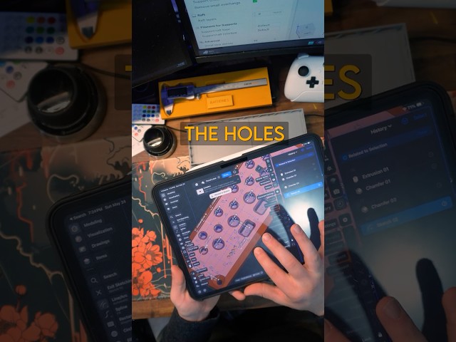 I learned a new CAD Software #3dprinting #design #3d #fyp #vlog #designer #cad #3dart #shapr3d