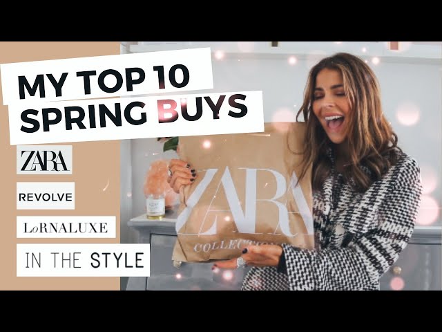 SPRING HAUL NEW ZARA | LORNA LUXE | REVOLVE STYLING TRY ON