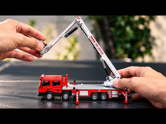Unboxing of Fire & Rescue Truck - Scale Diecast Model Car