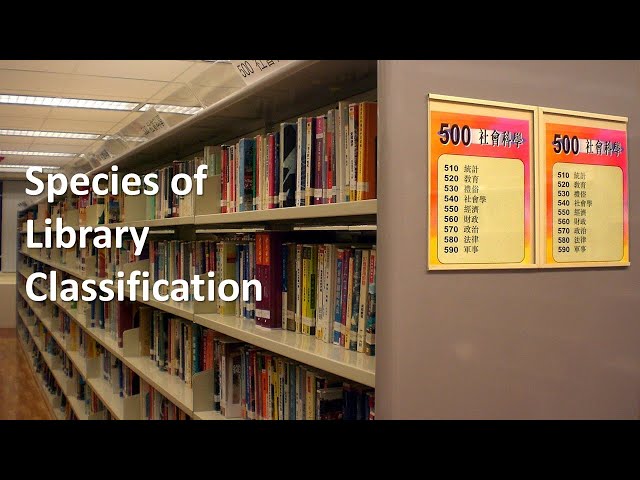 Species of Library classification Schemes