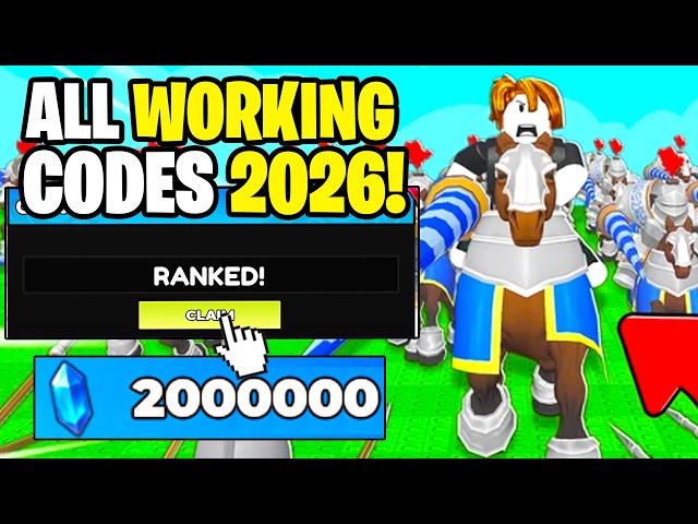 *NEW* ALL WORKING CODES FOR COMMAND AN ARMY IN 2026! ROBLOX COMMAND AN ARMY CODES