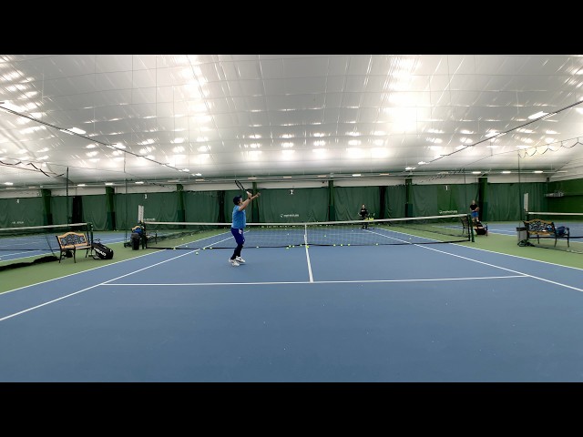 [4K UHD Court-Level] Jackie's Tennis Training - #799 - 2026-09-25 (9am, Friday) - Lesson with Mark