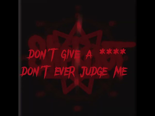Slipknot Surfacing Lyric Video