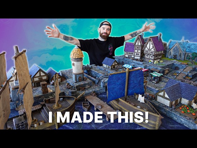 😱 This Fantasy City Is INSANE (And Modular!)