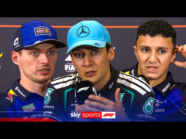 Kimi Antonelli, Max Verstappen & Lando Norris discuss the key moments from Spanish GP 🎙️