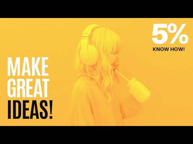 5% OF DESIGNERS KNOW ALL 3! (How To Generate Design Ideas)