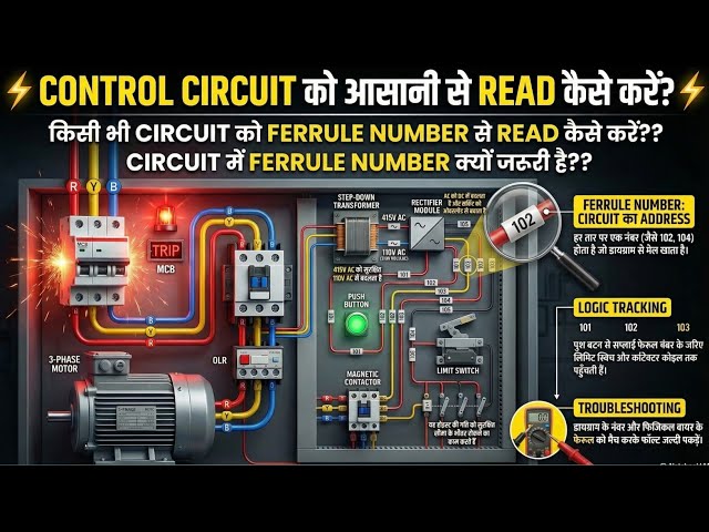 👉 Electrical Drawing Read Kaise Kare ⚡ Beginner to Pro Guide | Panel Wiring Easy Trick