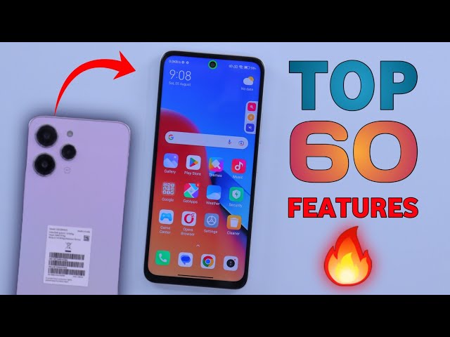 Redmi 12 Tips And Tricks - Top 60++ Hidden Features | Hindi-हिंदी