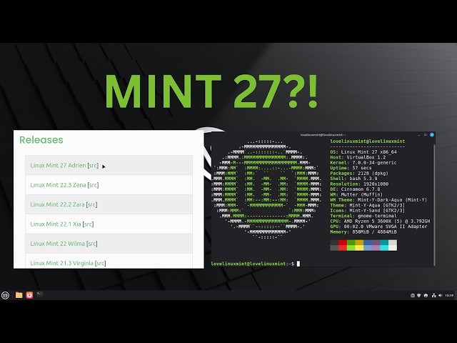 Linux Mint 27 Adrien Is Here — Why Not 23?