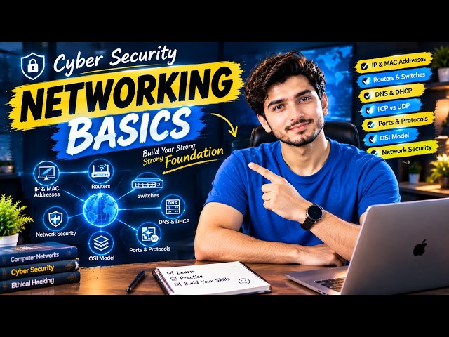 Networking Basics for Cybersecurity Beginners: 10 Concepts You Must Know