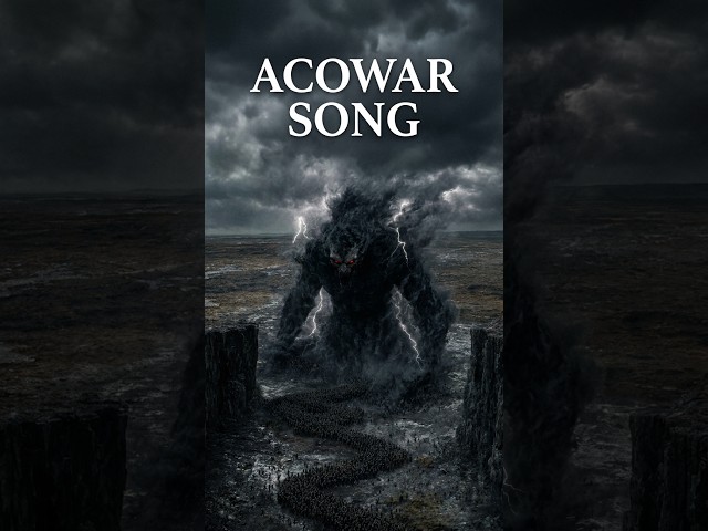ACOWAR but it's a SONG