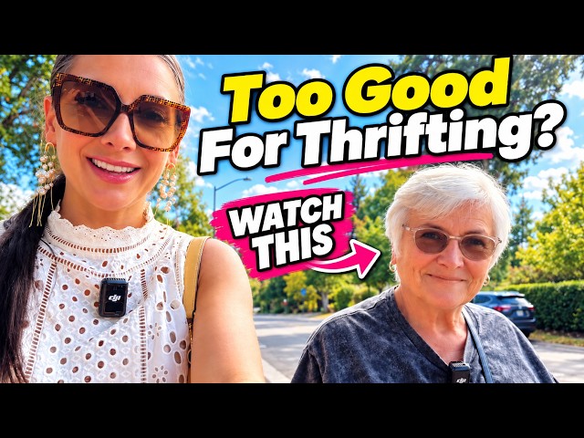Thrift With Us! Vintage Yard Sale Finds & Goodwill Home Decor Treasure Hunt and Haul