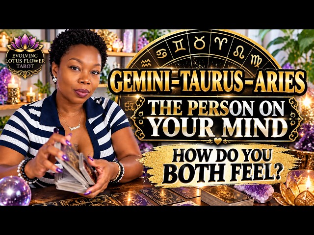 #GEMINI • #TAURUS • #ARIES ❤️ The Person On Your Mind | How You BOTH Feel + What Happens Next