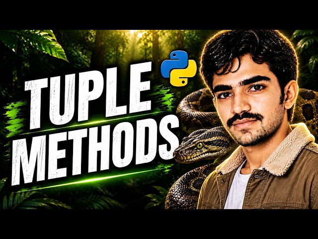 python tuple methods  | operations on tuple in python | python crash course for beginners