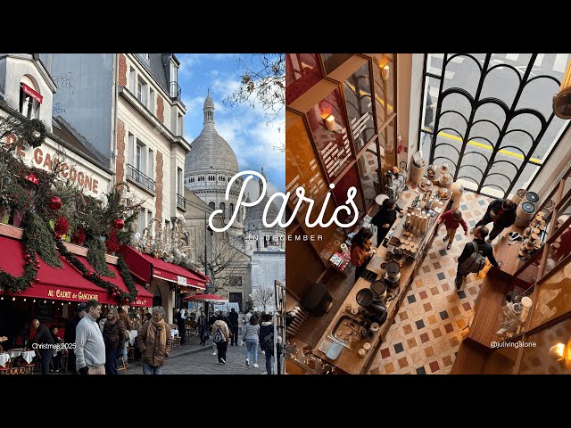 vlog mini trip to paris in december
