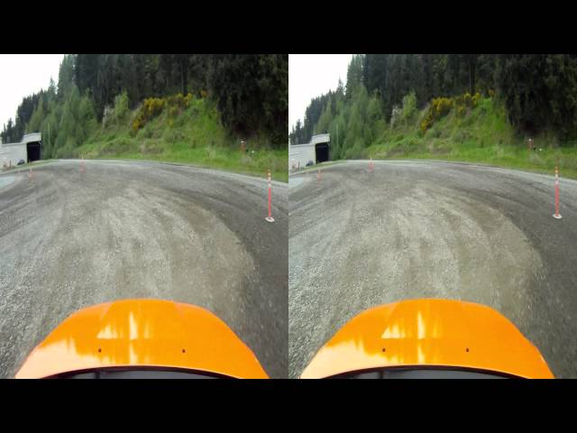 Rally Car Control on the Dirt Fish Skid Pad in 3D HD