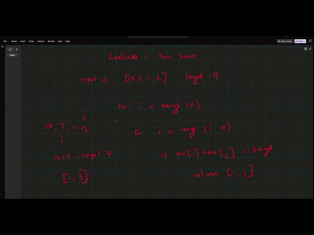 Two Sum Explained Simply | LeetCode #1 | DSA for Beginners