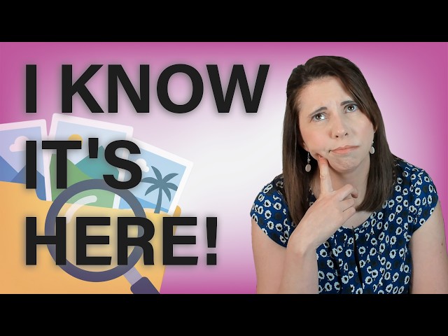 Why Finding Photos Is Harder Than It Should Be