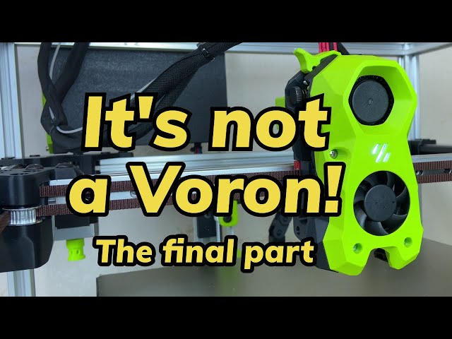 It's not a Voron - and it’s finished!