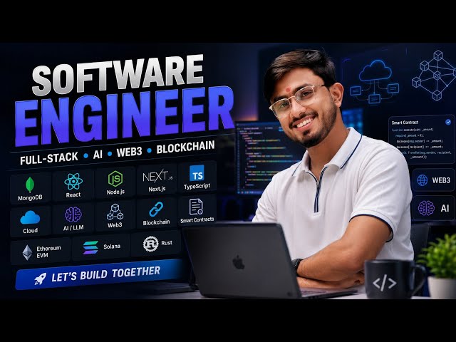 Meet Ayush — Full-Stack Software Engineer | AI • Web3 • Blockchain