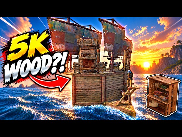 This Boat Only Costs 5,000 WOOD... | Rust Boat Base 2026