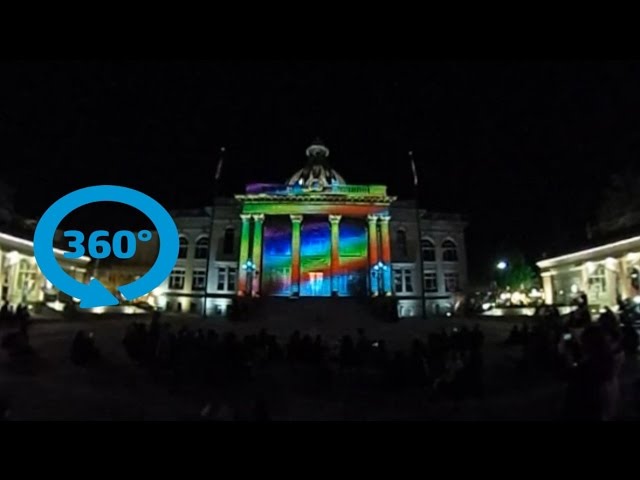 Magic Lantern 3D Light Show - Redwood City - 03/01/2016 - 360 Sphere