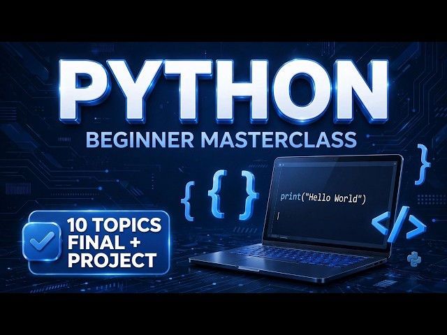 Python Code course - BASICS  FOR BEGINNERS
