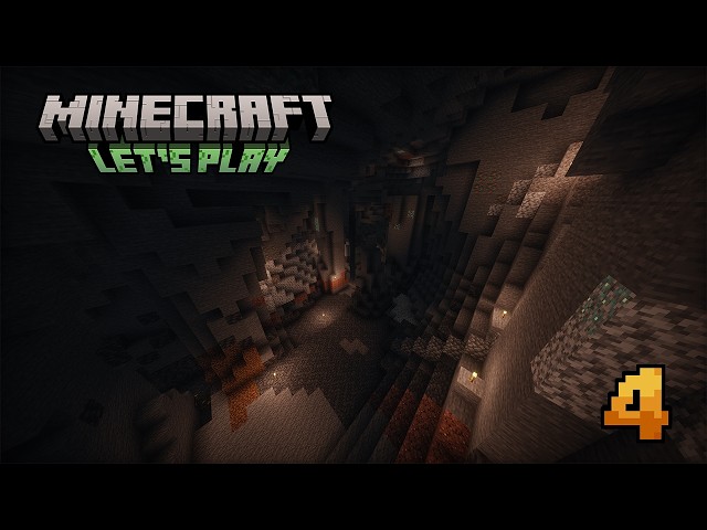 Cave Diving, Diamond Finding, Resource Gettin' Episode   Let's Play Minecraft   Ep  4