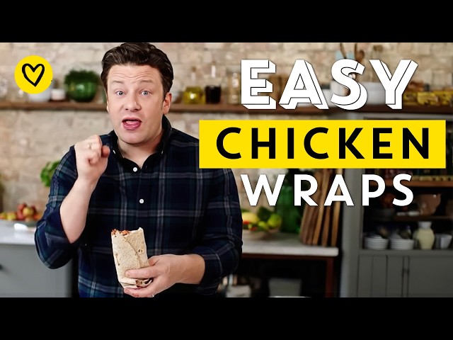 Easy One Pan Chicken Wraps By Jamie Oliver