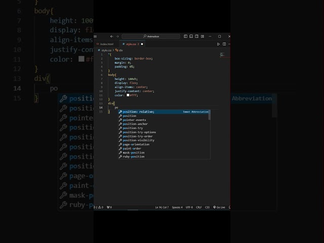 CSS Z-Index property | HTML CSS #programming