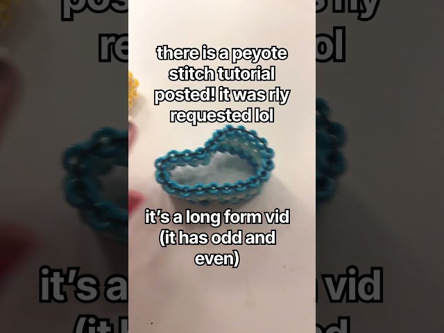 peyote stitch tut is posted! #kandi#kandikid#tutorial#peyotestitch#tutorials#checkitout