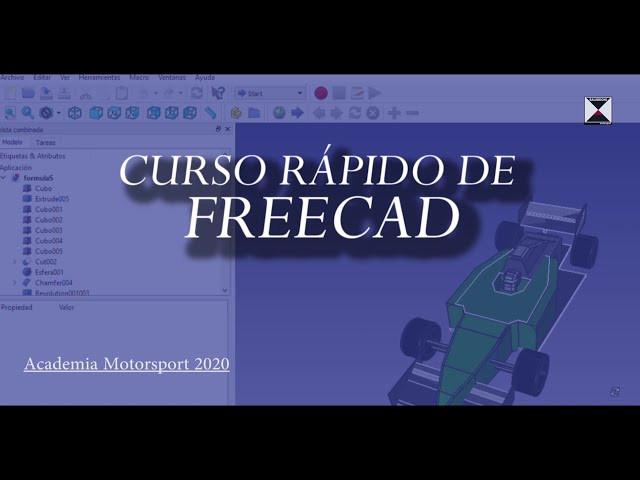 FreeCAD Crash Course "Creating a basic part" 3D design - part 1