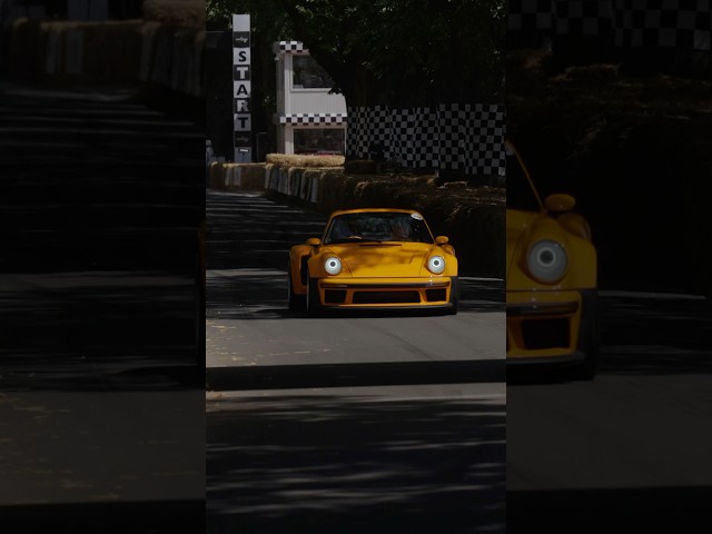 Ride the Hillclimb in Firefly, a Porsche 911 Reimagined by Singer Through DLS Turbo services
