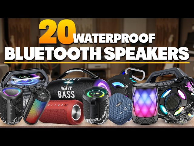 Top 20 Waterproof Bluetooth Speakers on Amazon