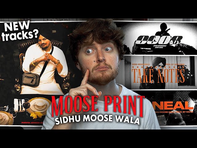 3 NEW TRACKS! (Moose Print by Sidhu Moose Wala - 0008, Take Notes, Neal | EP Reaction)