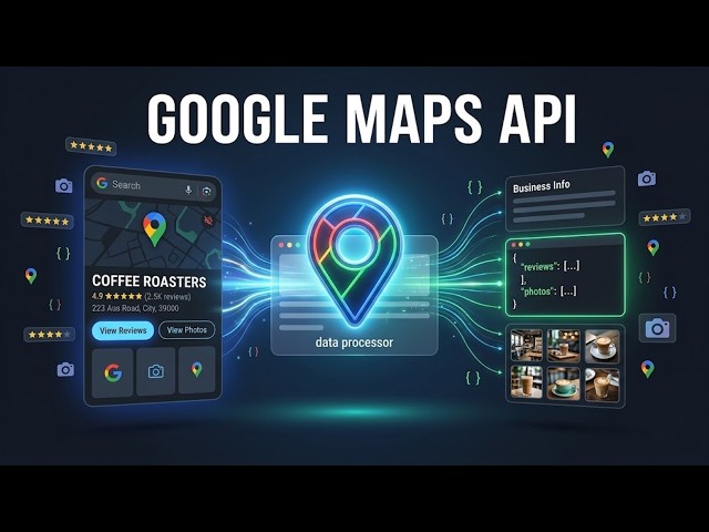 Google Maps Scraper API: Reviews, Photos & Business Data