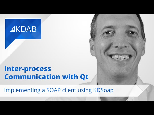 Inter-process Communication with Qt: Implementing a SOAP Client Using KDSoap