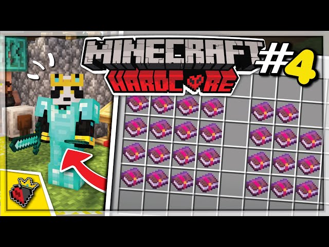 ENCHANTING EVERYTHING | Minecraft Hardcore #4