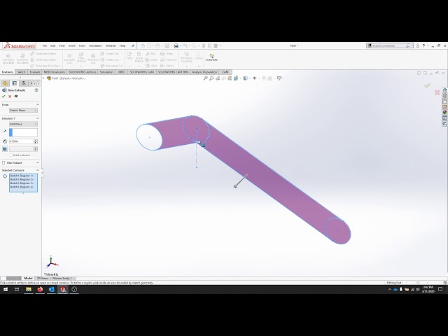 Solidworks - Parametric CNC Clamp Design