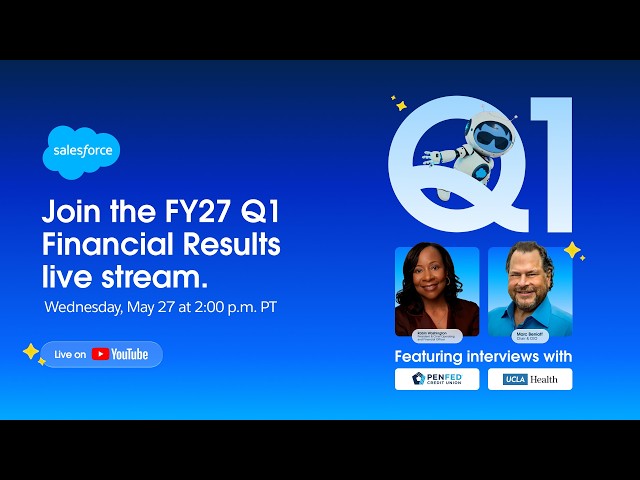 Salesforce FY27 Q1 Financial Results