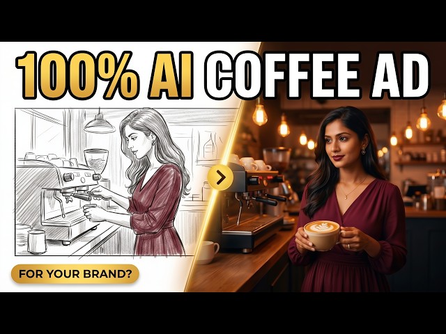I Made a $20,000 Coffee Ad With AI (100% AI, No Camera)