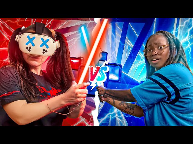Beat Saber Showdown Loser Faces the Ice Bucket!
