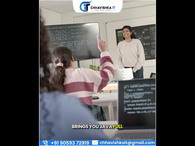 Java Full Stack Training | Build Real-World Skills & Become Job-Ready | Chhavishka IT