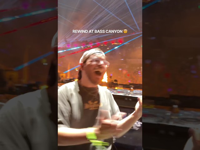 REWIND at Bass Canyon 2026! #edm #dubstep